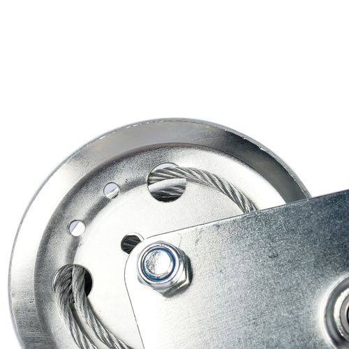 2500 lbs Hand Winch Boat Winch with 10m Steel Wire Rope Diameter 5 mm 32ft cable — image 12