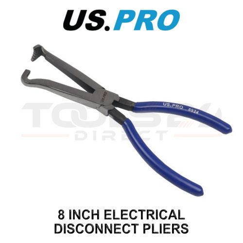US PRO Tools 8" Electrical Disconnect Pliers Push Tab Connector Removal Tool — image 1