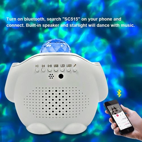 Galaxy Starry Night Light Projector Star Sky Room Lamp Thanksgiving Xmas Gift — image 9