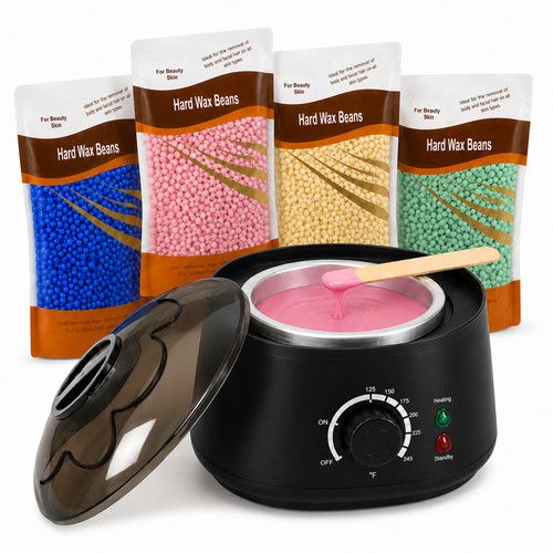 Wax Kit Wax Warmer Wax Heater Hair Removal for Man and Woman Sensitive Skin