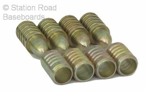 4 Pairs Model Railway Train Set Baseboard Alignment Dowels Joiner Cabinet Makers — image 1