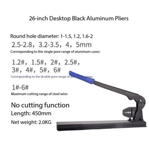 Figure  8  Aluminum  Sleeve  Crimping  Pliers  Wire  Crimping  Pliers  Tool