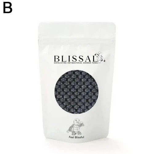 Blissal - Blissal Exfoliating Shower Towel,Blissal Exfoliating Bath Towel H X6M2