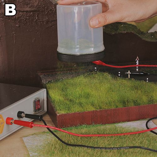 Evemodel Flockbox Static Grass Flocking Machine Applicator Model Tool GJ08 — image 5