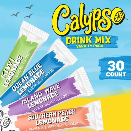 Calypso Singles To Go Lemonade Drink Mix Variety Pack 30 Ct - USA IMPORT - NEW — image 2