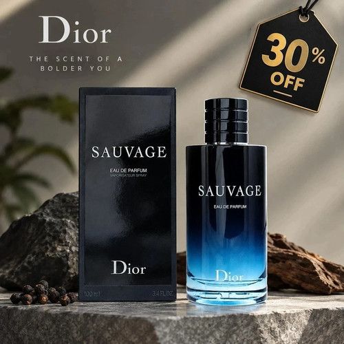 New Dior Sauvage Eau de parfum Luxury Men’s Fragrance - 100ml