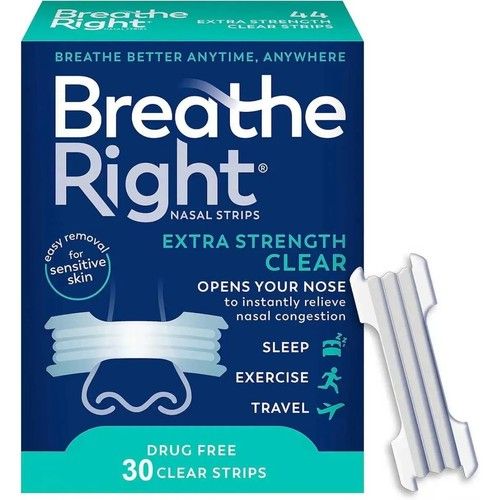 30PCS Nasal Strips Anti Snoring Nose Breathing Strips Sleep Aid Exercise New