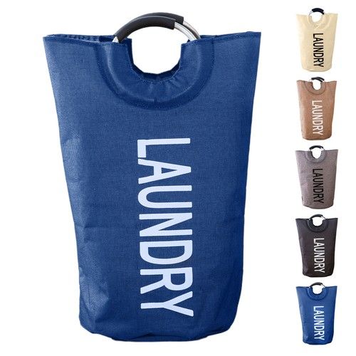 Laundry Basket Laundry Hamper Washing Basket Foldable Fabric Storage with Handle