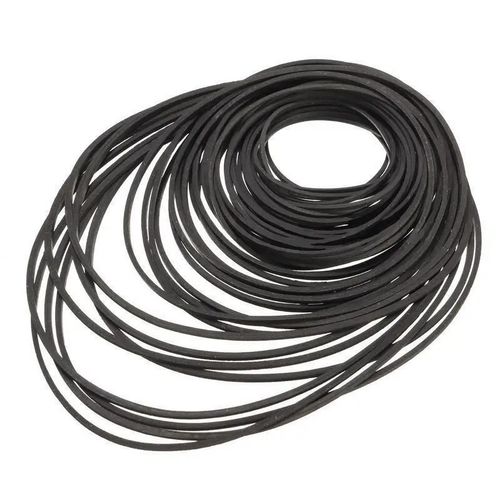 100pcs 40-135mm Mixed Rubber Drive Belts for Cassette Tape Deck CD DVD Player — image 2