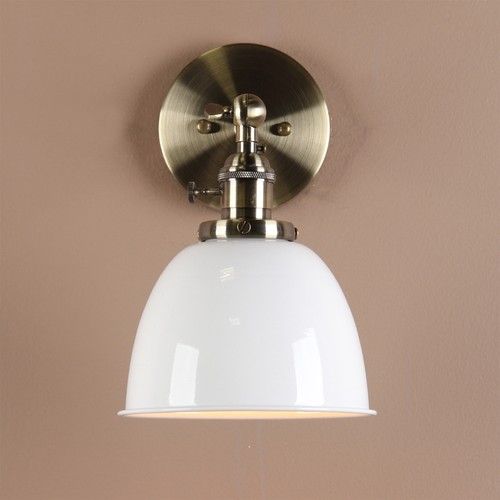 VINTAGE INDUSTRIAL STYLE SCONCE IRON LAMP SHADE RUSTIC WALL LIGHT LOFT WALL LAMP