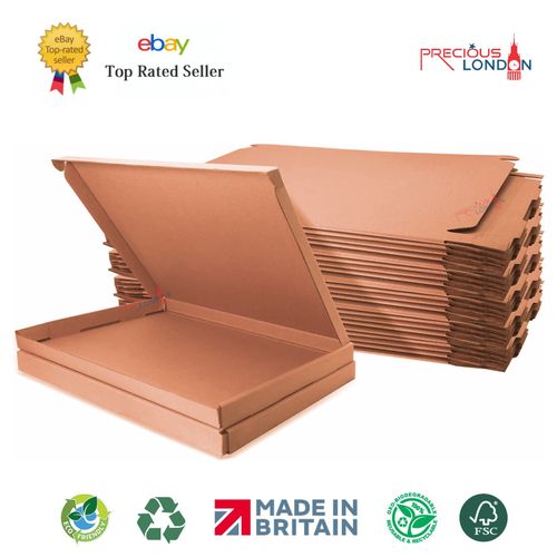 Large Letter PIP Box Royal Mail Postal Box Single Wall Cardboard  C4/A4 Size UK — image 2