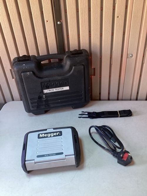 Genuine Megger RCDT310 RCD Tester - Used/Tested And Working - Missing Test Leads