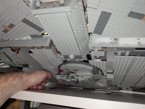 Lego UCS Millennium Falcon 75192 - Horizontal Wall Display Mount — image 11