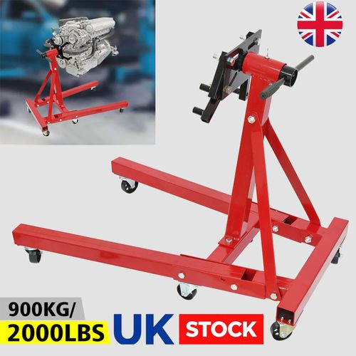 Folding Engine Gearbox Support Stand 900kg/2000LB Heavy Duty Swivel Transmission — image 1