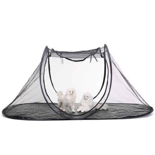 For Indoor Use Foldable Mesh Tent Easy Setup Playpen Lightweight Material — image 14