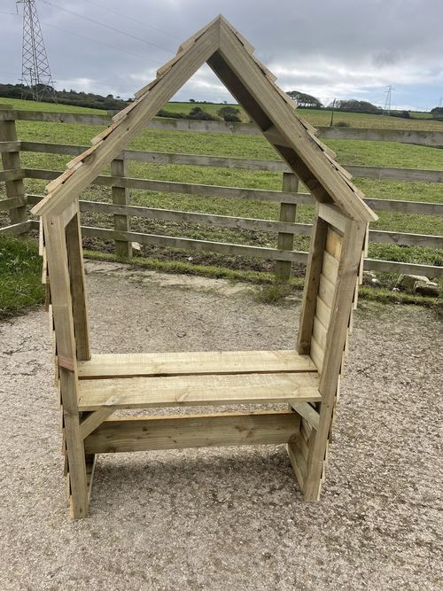 Fully Treated Garden Arch / Arbour Bench — image 1