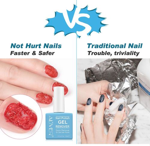 Gel Nail Polish Remover – 2 Pack, Fast Peel-Off for Gel, Acrylic & UV Nails — image 3