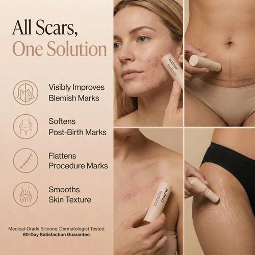 Pluune Scar Stick, Suitable for Old Scars, Acne Marks, and Stretch Marks,Form... — image 5