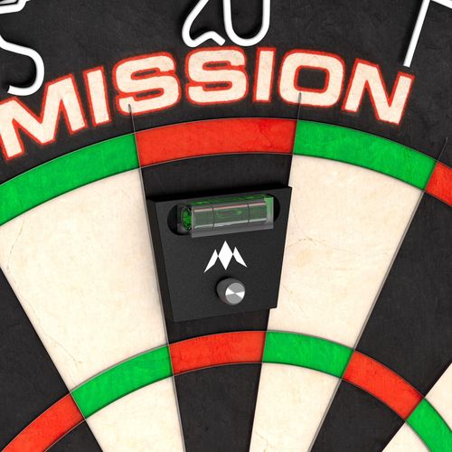 Mission | Leveller Pro Dartboard Spirit Level | Aluminium + Fixing Pin Tool — image 3