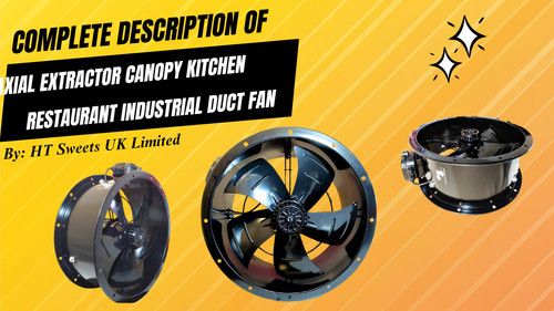 Industrial Duct Fan Cased Axial Fan Commercial Extractor All Sizes Cased,Box Top