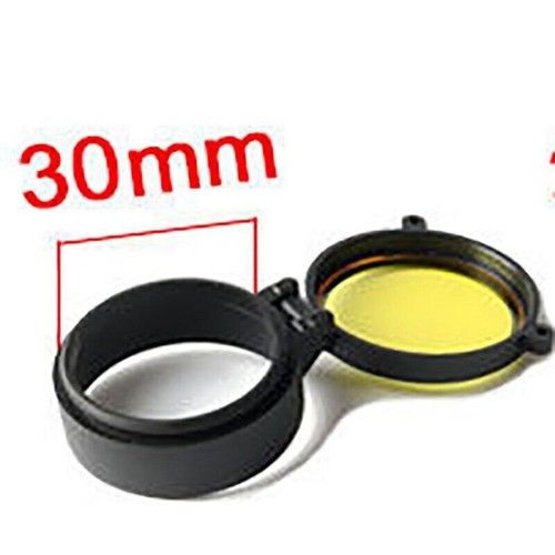 Flip Up Scope Covers Rifle Scope Protect Objective Cap Lens Cover for Caliber