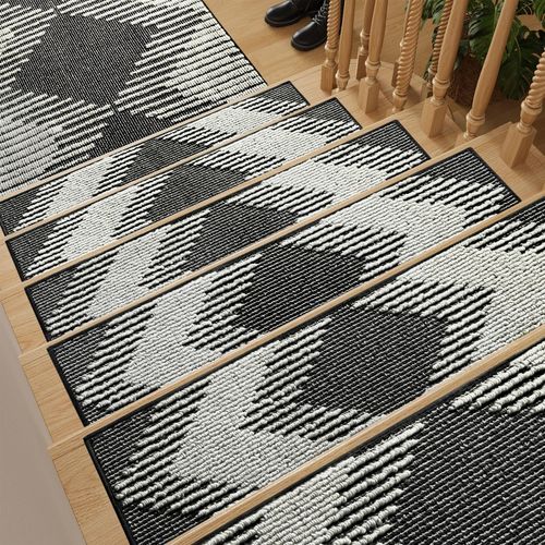 15PC Stair-Treads Non Slip, 3D Peel and Stick Stair Treads for Wooden — image 12