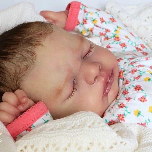 21inch Reborn Doll Kit Everlee Newborn Lifesize Sleeping baby unfinished doll