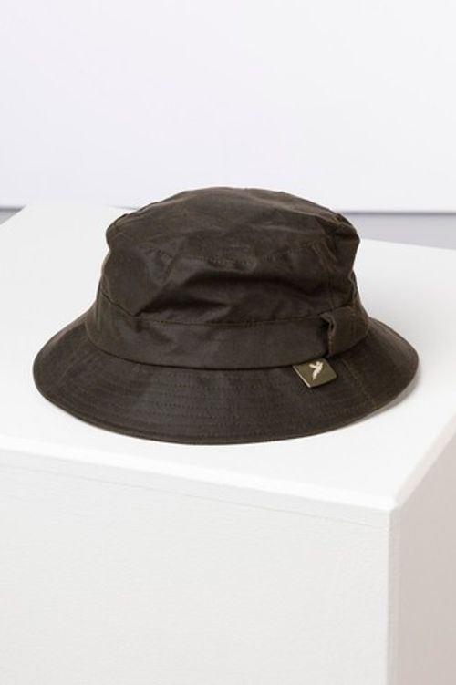 Waxed Cotton Bush Hat Rydale Wax Waterproof Fishing Bucket Navy Green Brown