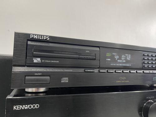 Philips CD624 CD Player – Serviced, Original Manual & Remote – Near Mint, Stable — image 8