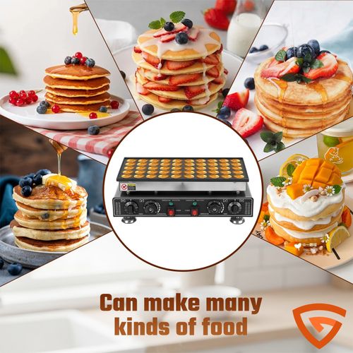 Mini Pancake Maker-50p Baker Machine Iron Baker 220V Nonstick Electric universal — image 5
