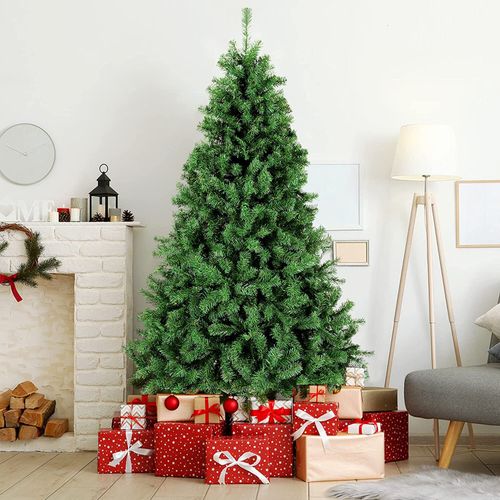 Artificial Christmas Tree Bushy Artificial Xmas Tree Home Decor 4ft 5ft 6ft 7ft — image 2