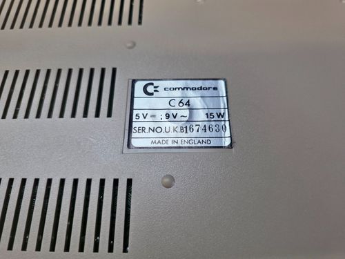 Commodore 64 Breadbin Boxed Ultra low use Tested — image 11