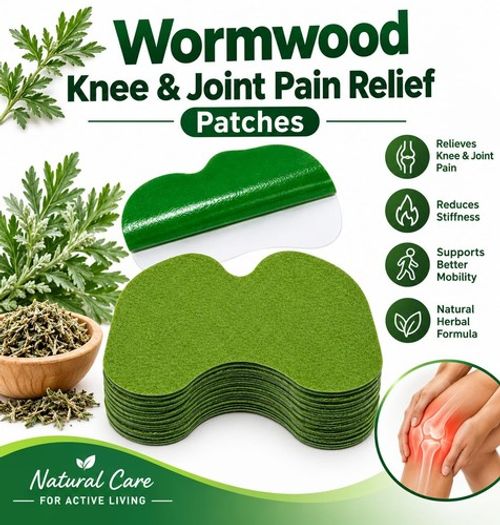 Wormwood knee Pain Relief Patches Herbal Plaster Joint Ache Knee Pain Relief Pad