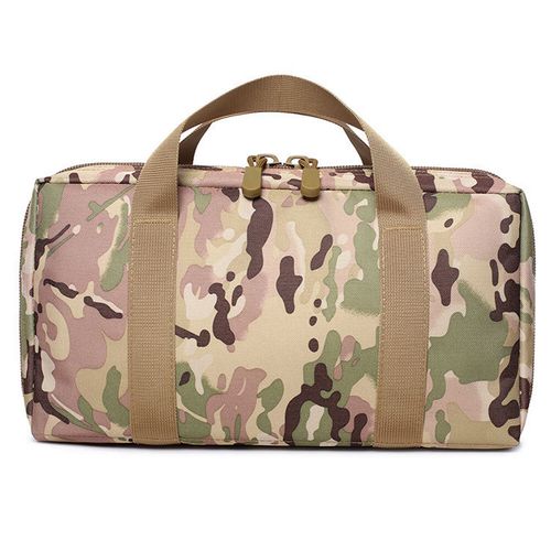Tactical Pistol Gun Carry Bag Case Large Capacity Military Universal Handgun Bag — image 1