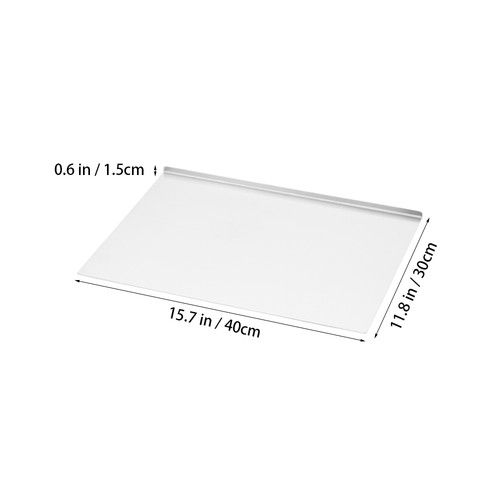 Stainless Steel Kitchen Worktop Dough Meat Bread Kneading Cutting Chopping Board