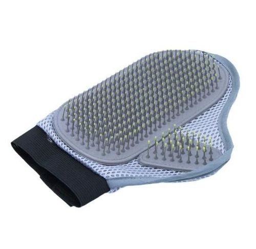 Grooming Glove Deshedding Mitt Pet Bath Gloves Comb Hair Removal Massage Tool — image 2