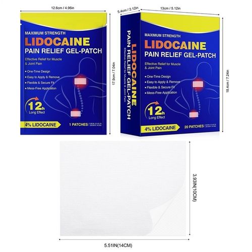 Pain Relief Patch 20 Pieces Patches for Muscle & Joint Pain，knee Shoulder Care — image 2