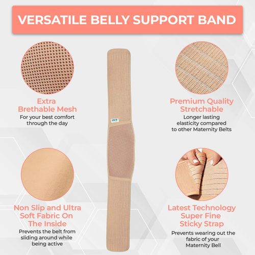 Pregnancy Maternity Belt Lumbar Back Support Postpartum Recovery Waist Bump Band — image 6