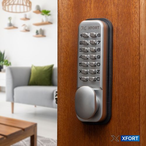 XFORT Digital Door Lock, Keypad Combination Lock, Hold Back Function. — image 6