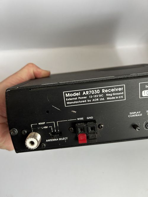 AOR AR7030+ AR7030 Plus Performance Communications Receiver & XF455-2.4 Filter — image 7