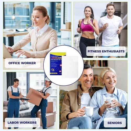 Pain Relief Patch 20 Pieces Patches for Muscle & Joint Pain，knee Shoulder Care — image 7