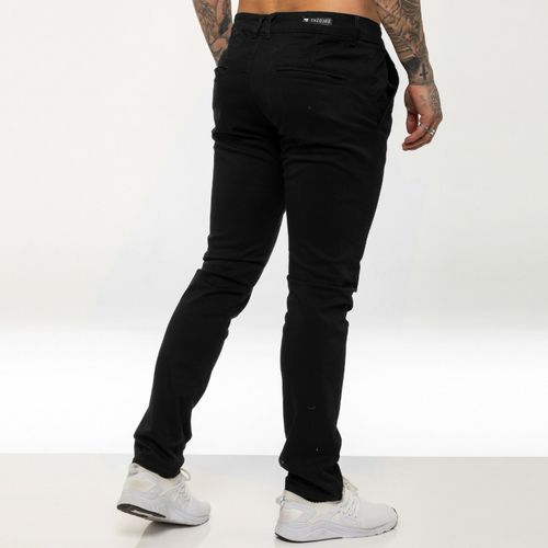 Enzo Mens Chino Trousers Slim Fit Stretch Cotton Jeans Pants All Waist Sizes — image 4