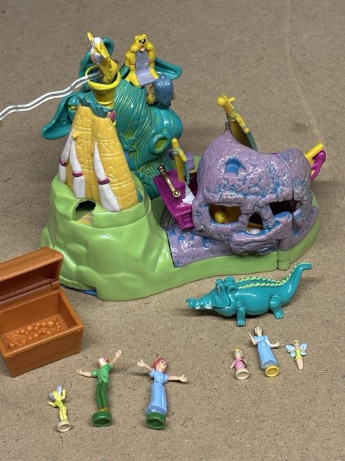 1997 Bluebird Disney Peter Pan Neverland Polly Pocket Playset VGC. Read details — image 16