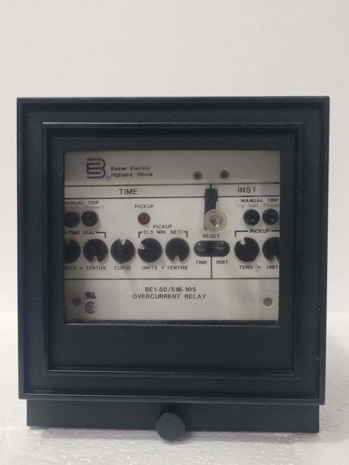 1 × BASLER BE1-50/51B-105 SELF-POWERED TIME OVERCURRENT RELAY NEW OPEN BOX — image 5