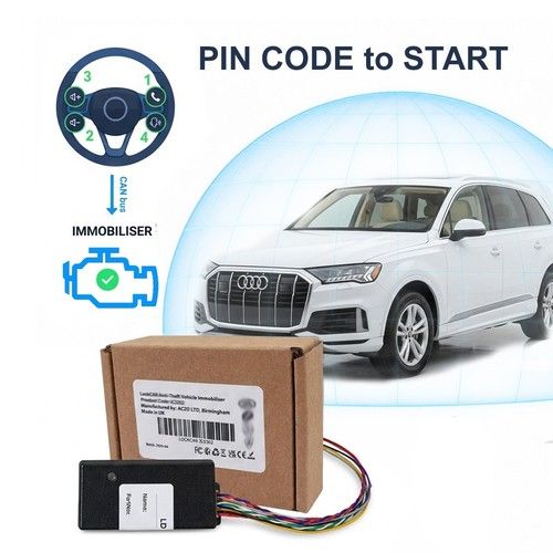 Anti Theft Car Immobiliser PIN Code Button Sequence Keyless Relay Attack LockCar