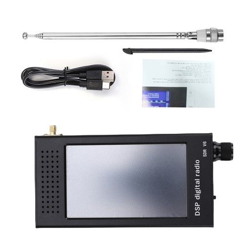 Deep SDR V6 4.3 IPS Touch DSP Shortwave Radio Black