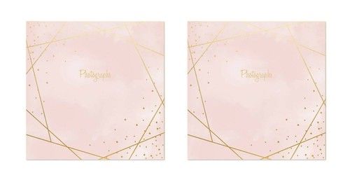 2x Large Slip in Memo Photo Album 6x4 holds 200 Photos For Family Travel Memory