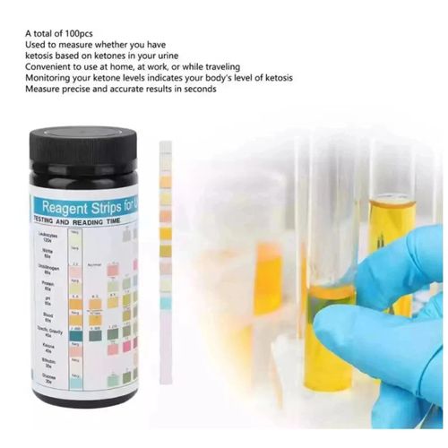 100 Strips Urine Test Strip 10 Parameters Urinalysis Dip-Stick PH Test Strips uk — image 7