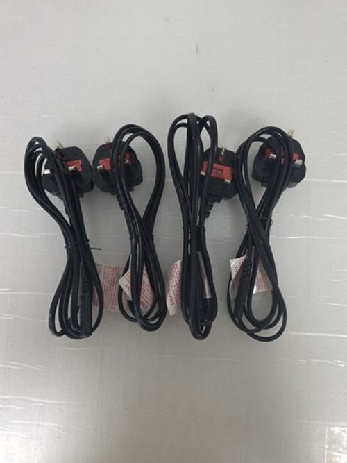 X4 Power Cord UK Plug 3A ISHENG PC Figure of 8 C7 1.8m computer/Printer