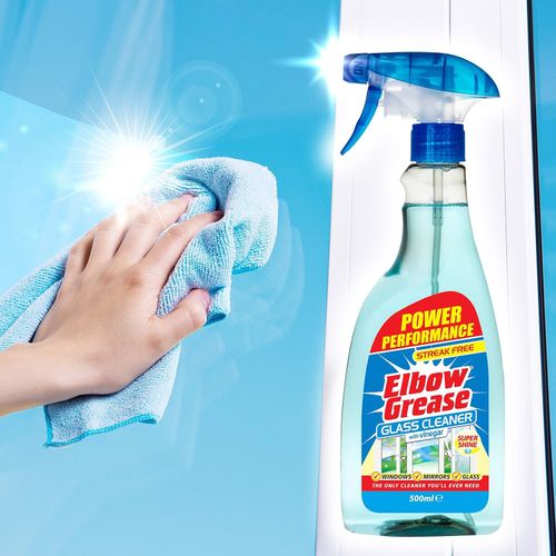 Glass Cleaner with Vinegar for Windows and Mirrors, 500 ml - Window Cleaning Eq — image 4